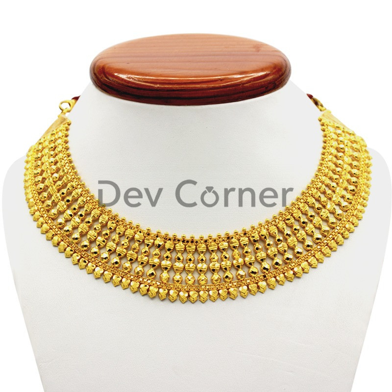 Gold Band Necklace - Dev Corner