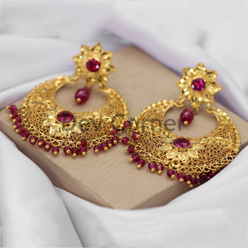 Ramlila on sale jhumka gold