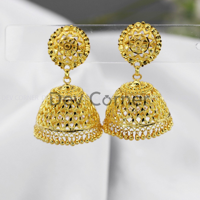 Latest on sale pinjada jhumka